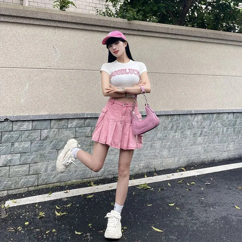ALI THE FOX Synthetic Leather Underarm Shoulder Bag Women's Laser Silver/Deep Black/Ecru/Rose Pink-24