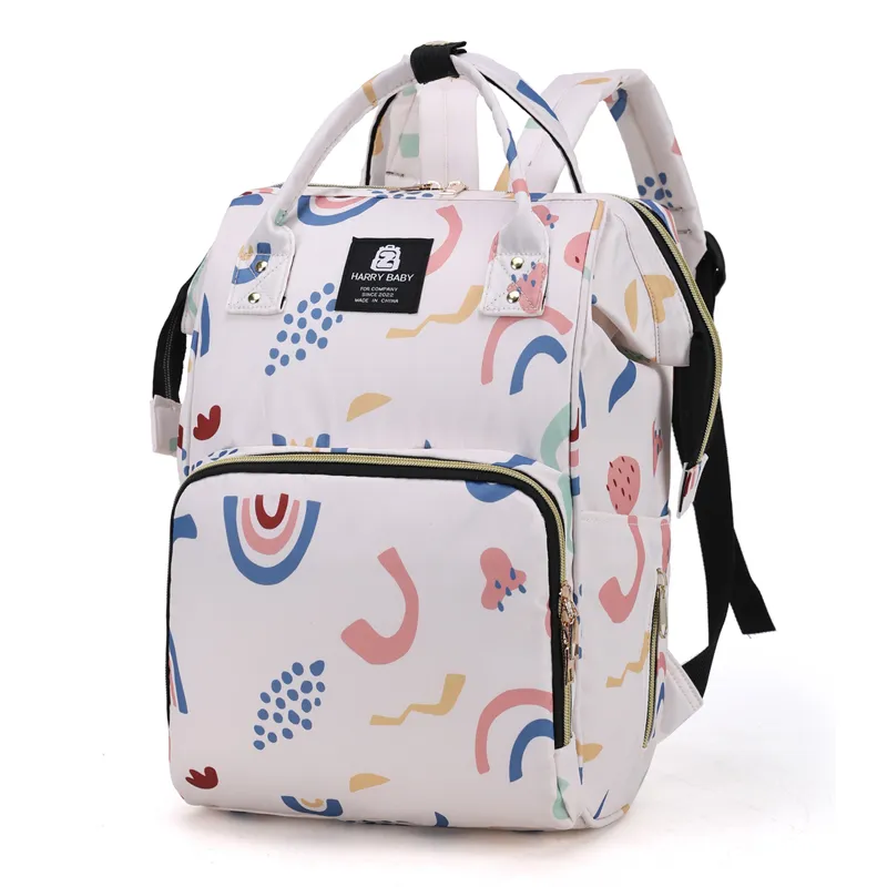 H YXIANG Oxford Backpack Regular Unisex Multicolor-1