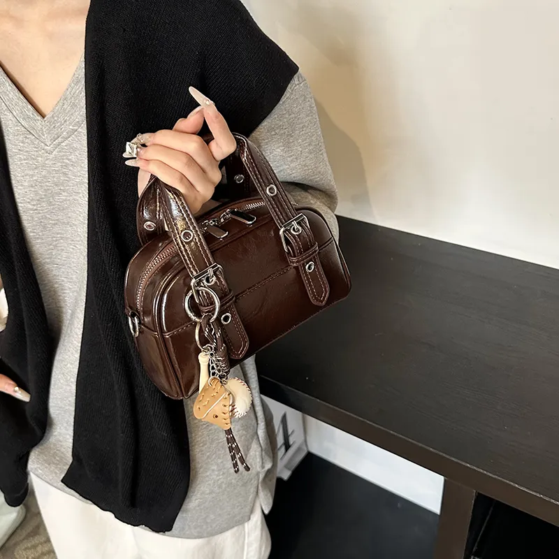 Yalu PU Crossbody Handbag Regular Women's Multicolor-9