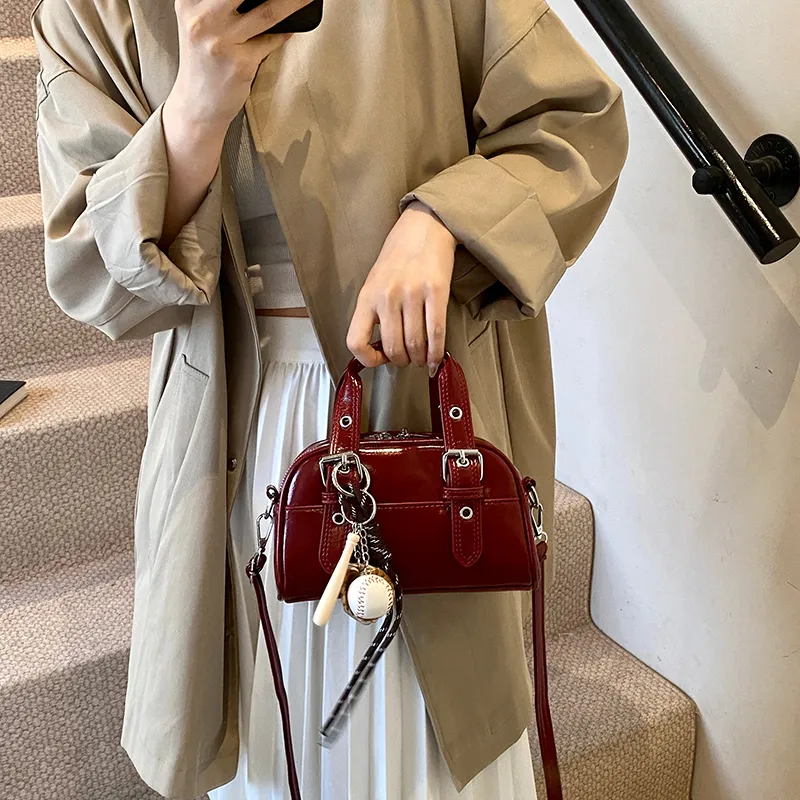 Yalu PU Crossbody Handbag Regular Women's Multicolor-4