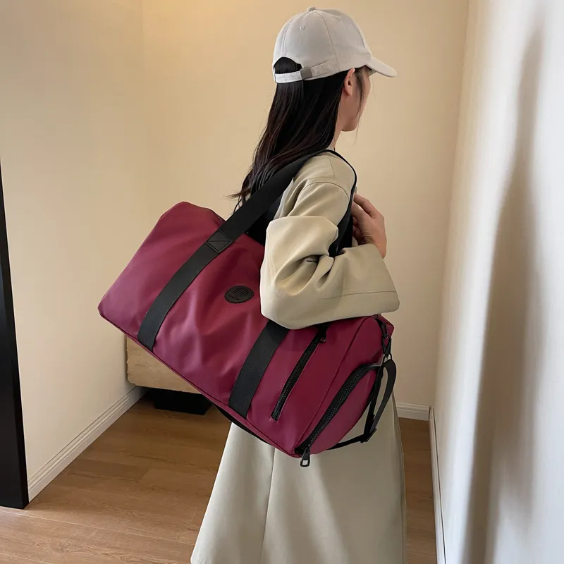 Yalu Nylon Travel Bag Unisex Multicolor-17
