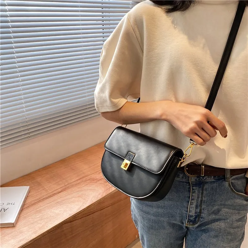 Yalu PU Shoulder Bag, Crossbody Bag Regular Women's Khaki/White/Black/Gray/Yellow/Green-16