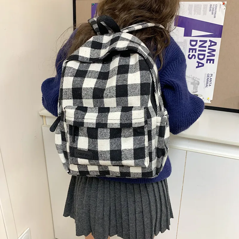 Yalu Nylon Backpack Unisex Multicolor-20