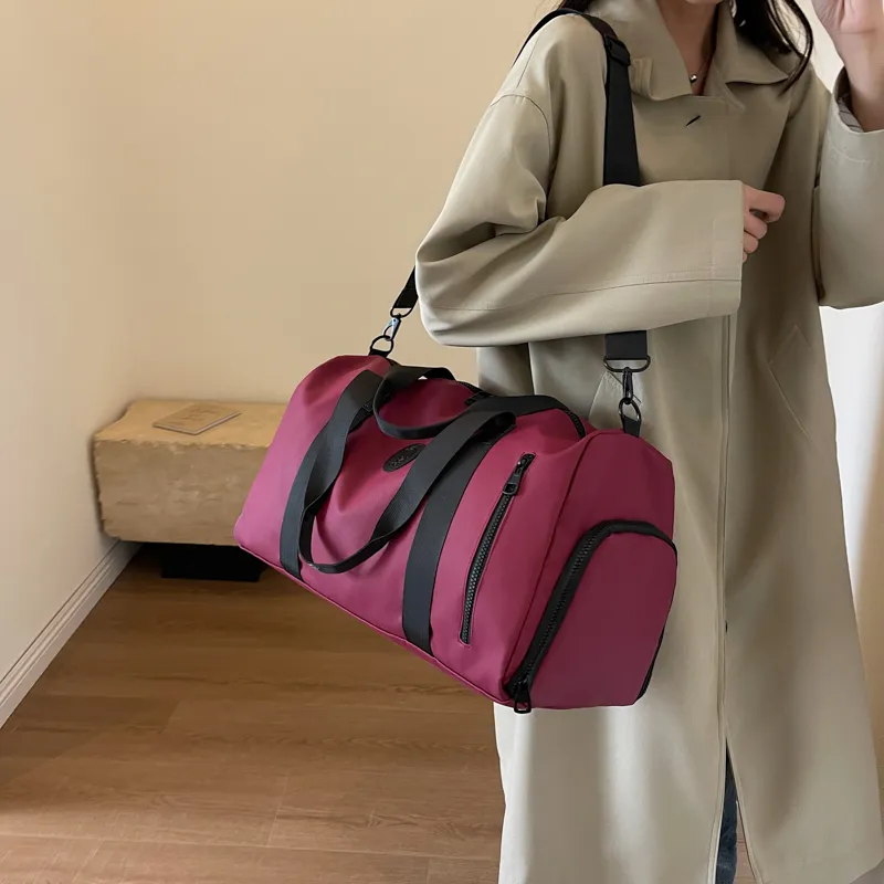 Yalu Nylon Travel Bag Unisex Multicolor-20