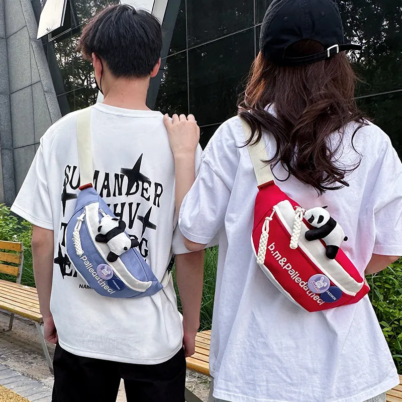 Yalu Nylon Sling Bag Regular Unisex Multicolor-47