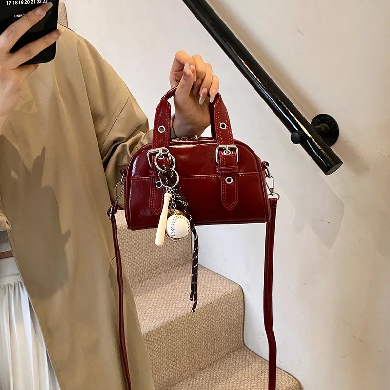 Yalu PU Crossbody Handbag Regular Women's Multicolor-3