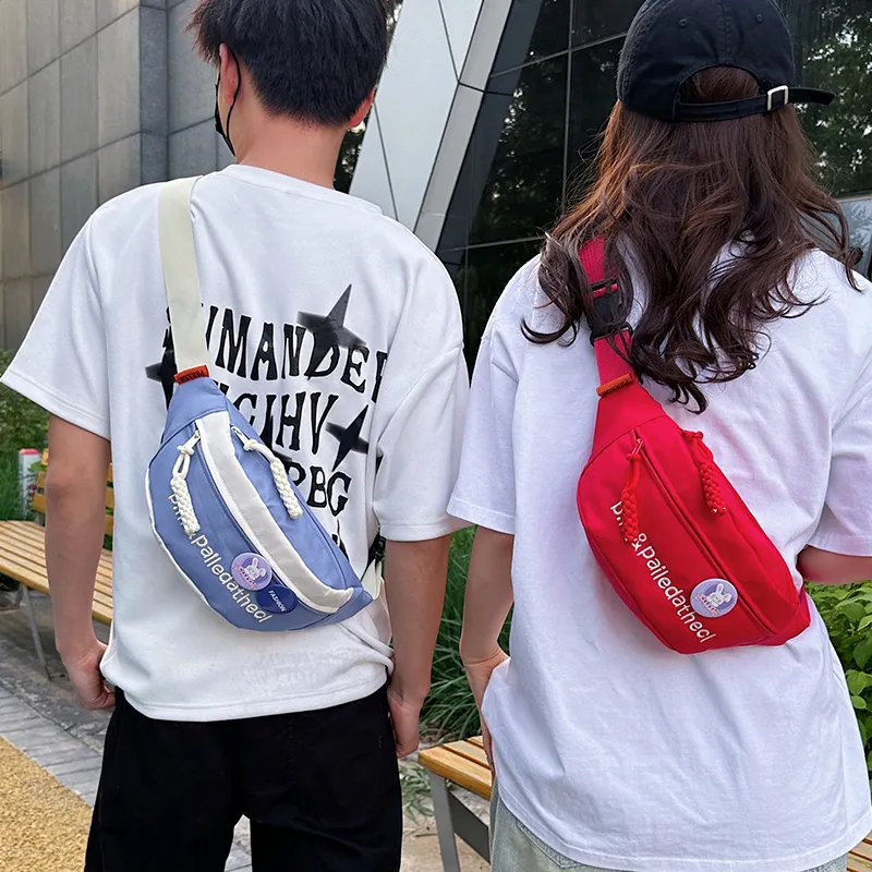 Yalu Nylon Sling Bag Regular Unisex Multicolor-12
