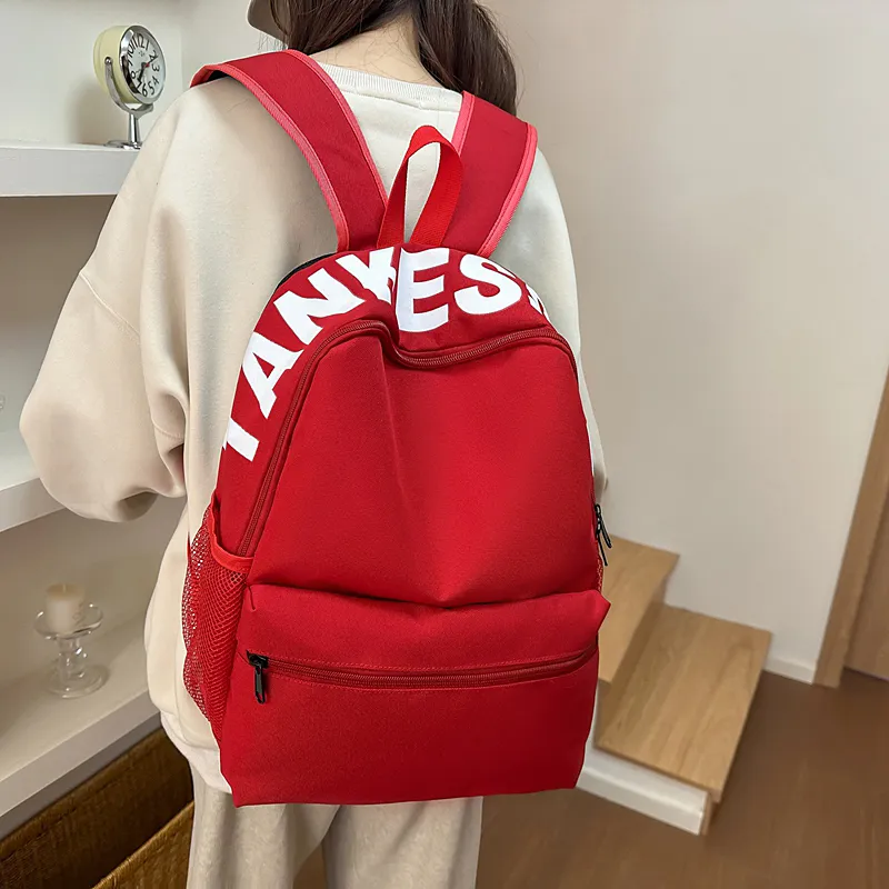 Yalu Nylon Backpack Unisex Multicolor-9