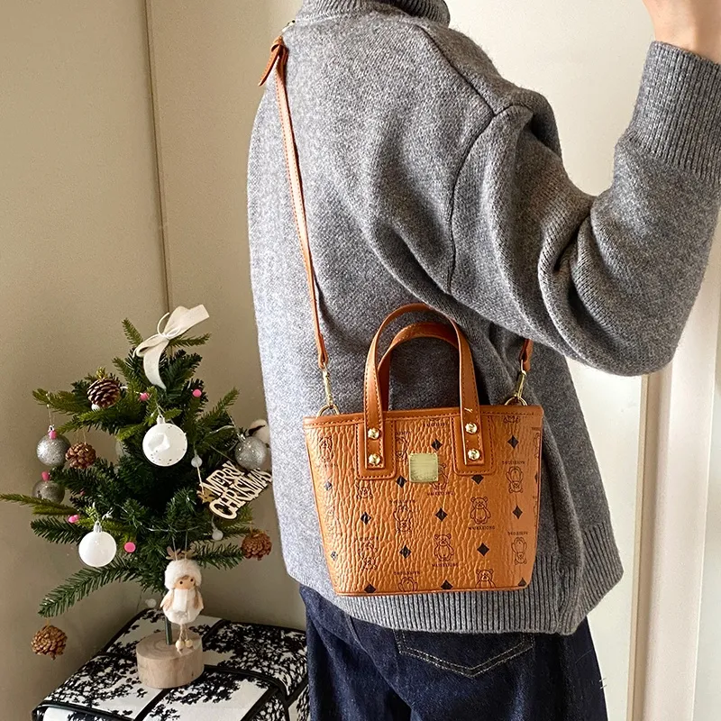 Yalu PU Basket Bag, One Shoulder Handbag Women's Black/Yellow/Beige/Pink-8