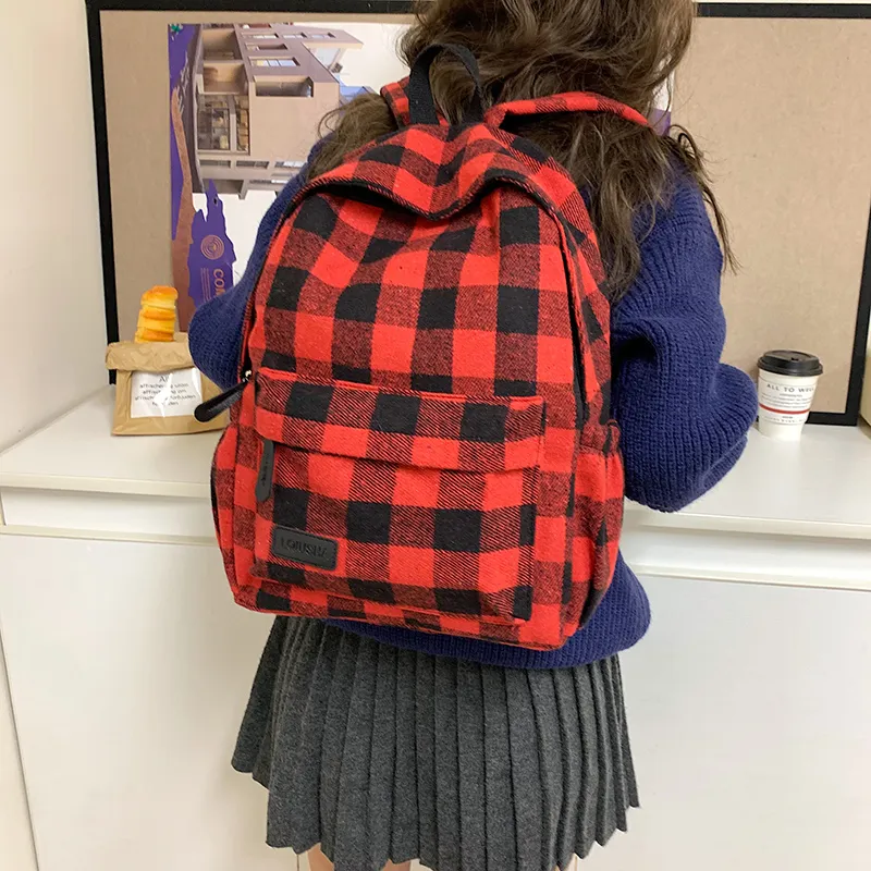 Yalu Nylon Backpack Unisex Multicolor-11