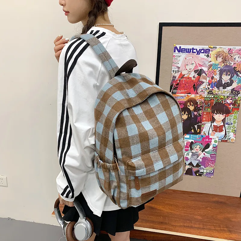 Yalu Nylon Backpack Unisex Multicolor-25