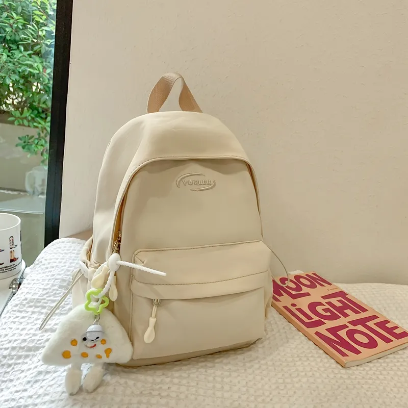 Yalu Nylon Backpack Large Size Unisex Multicolor-14