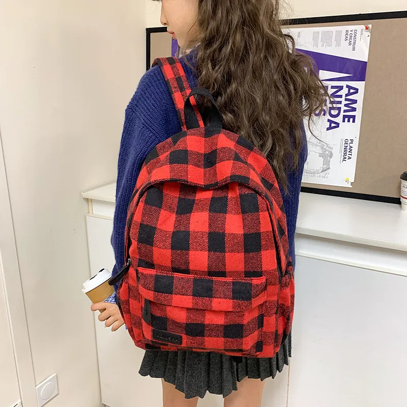Yalu Nylon Backpack Unisex Multicolor-10
