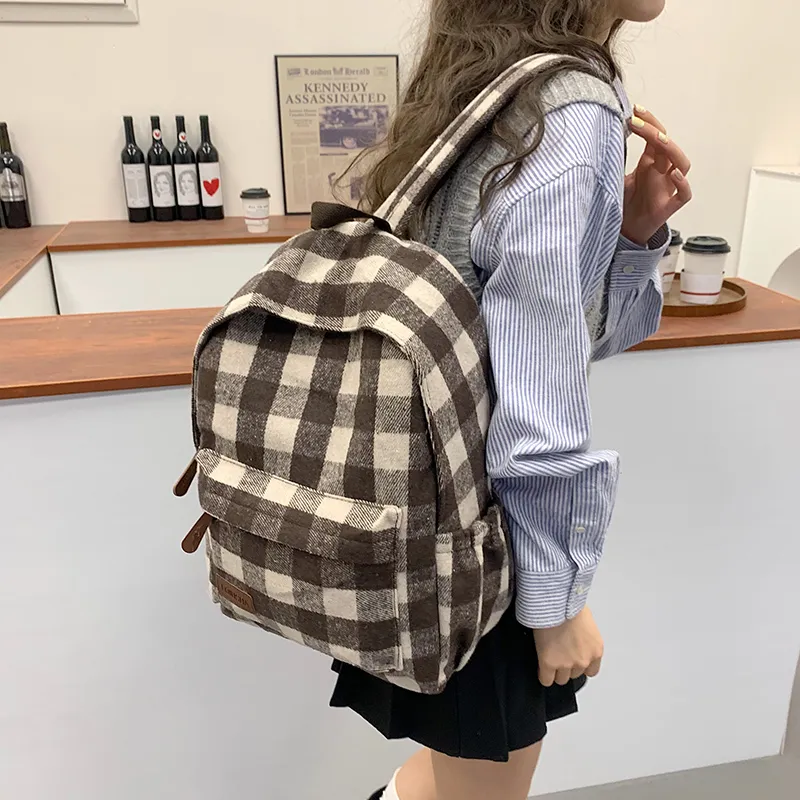 Yalu Nylon Backpack Unisex Multicolor-32