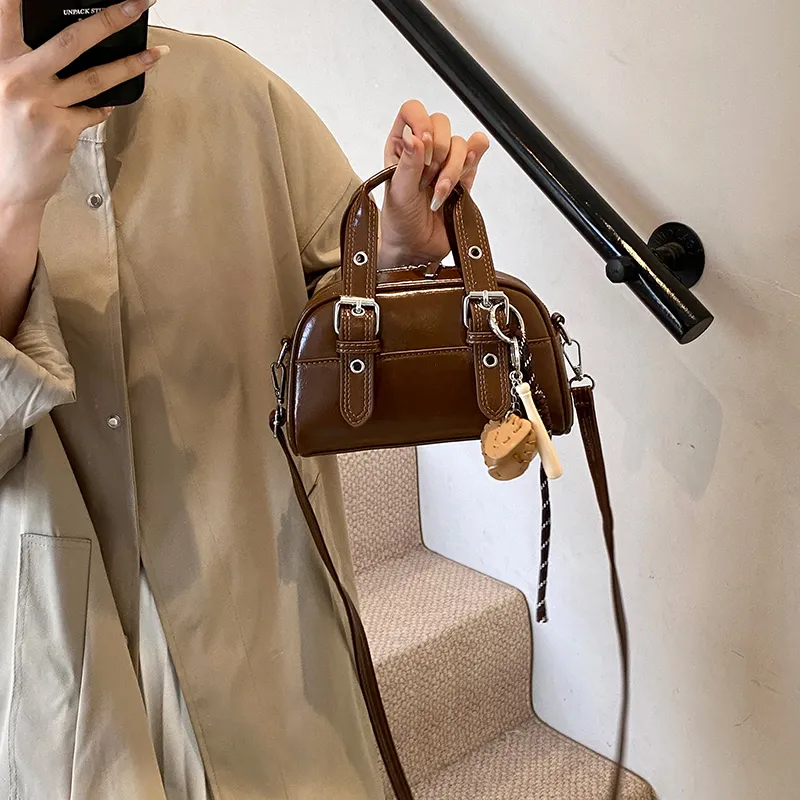 Yalu PU Crossbody Handbag Regular Women's Multicolor-16