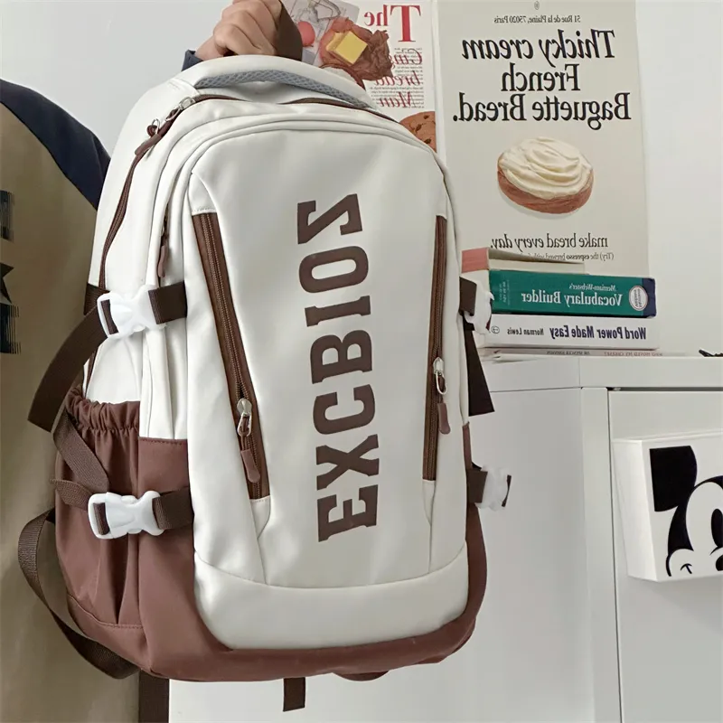 Yalu Nylon Backpack Regular Unisex Multicolor-1