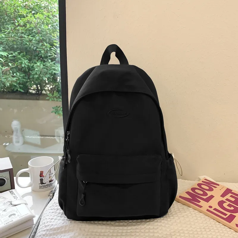 Yalu Nylon Backpack Large Size Unisex Multicolor-9