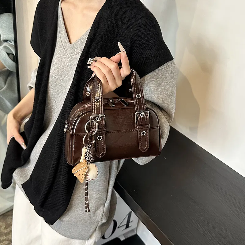 Yalu PU Crossbody Handbag Regular Women's Multicolor-8