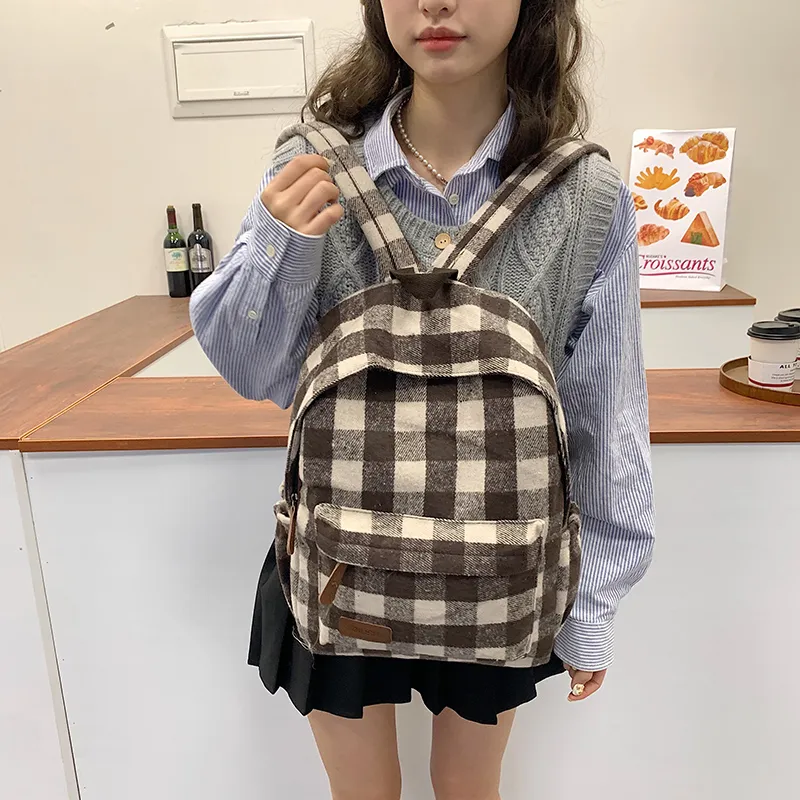 Yalu Nylon Backpack Unisex Multicolor-30