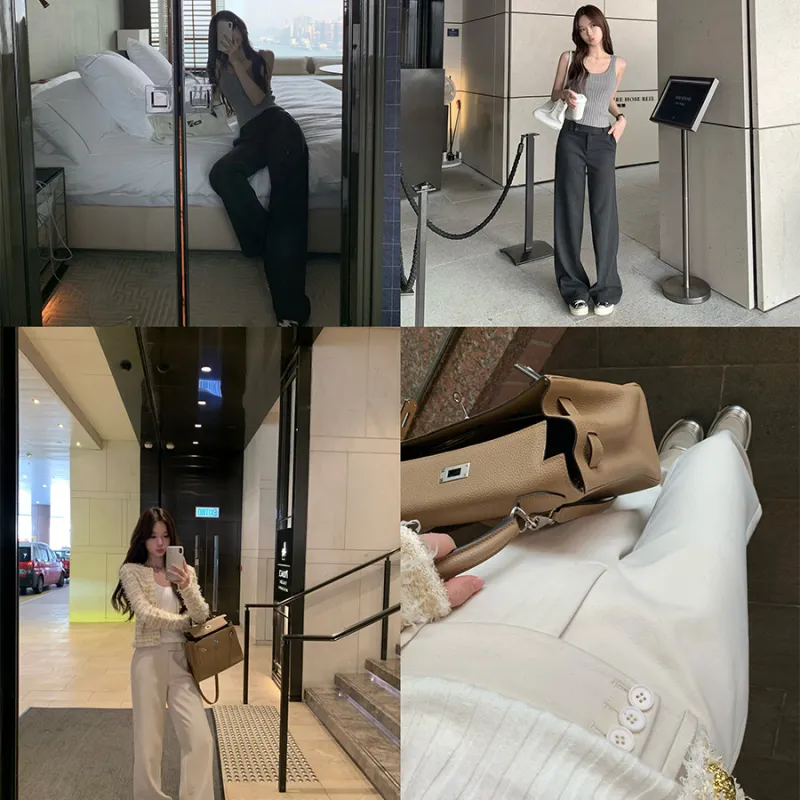 ZAOANFANFAN Casual Pants Women's-4