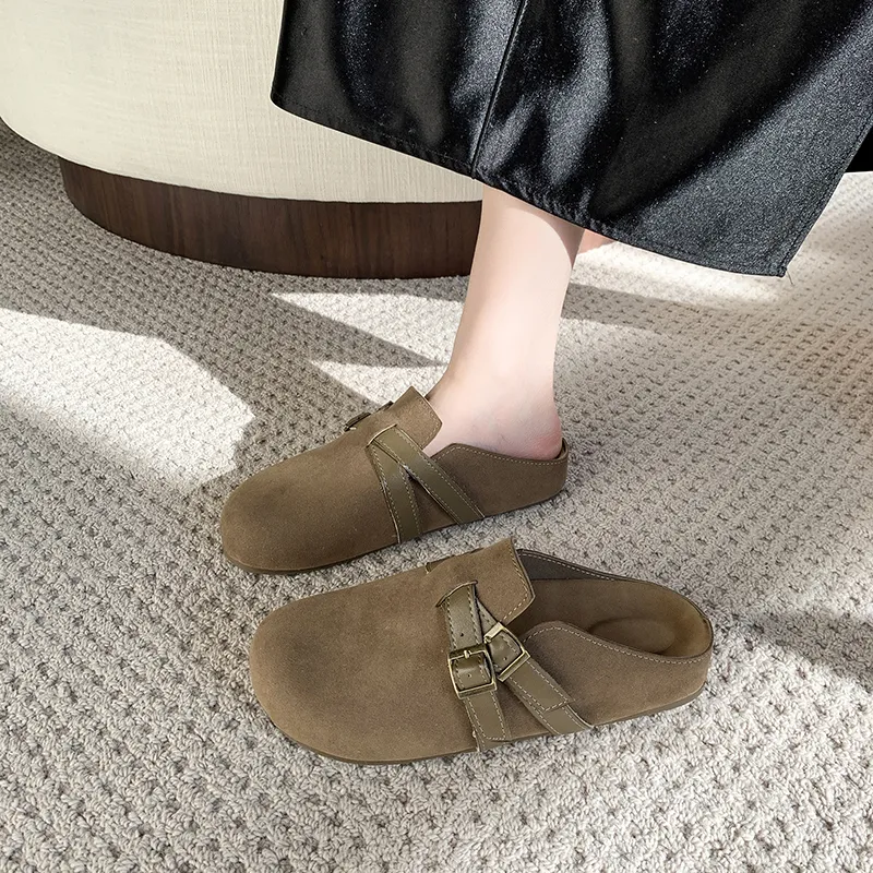 SUPEREDGE Quiet, Odor Resistant, Slip Resistant Closed Toe Slippers Women's-6