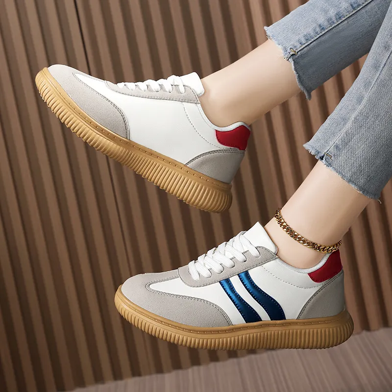 SUPEREDGE Slip Resistant And Breathable Low Top Skateboard Shoes Women's-8