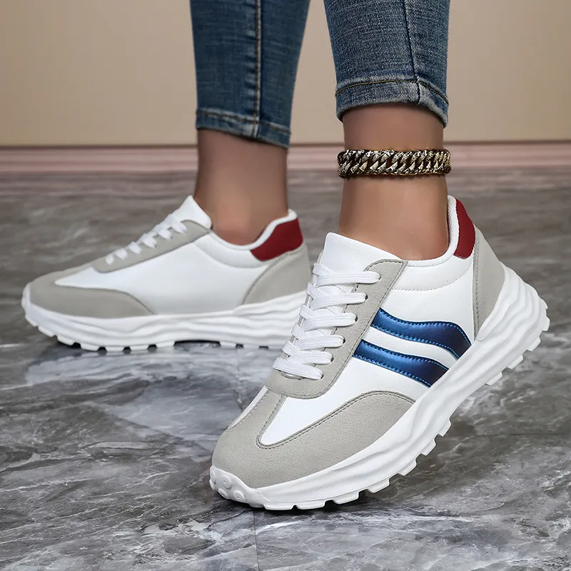 SUPEREDGE Breathable And Wear resistant Low Top Casual Shoes Women's-10