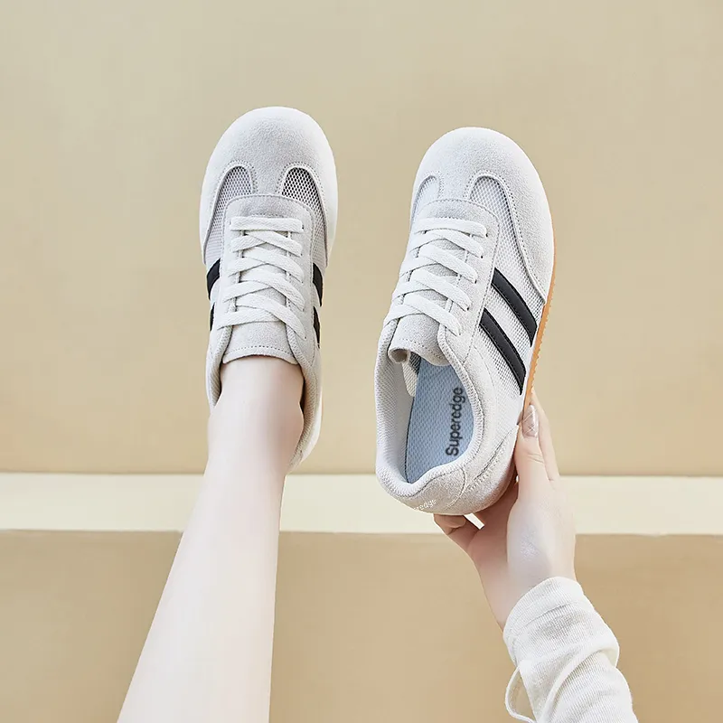 SUPEREDGE Breathable And Slip Resistant Low Top Casual Shoes Women's-5
