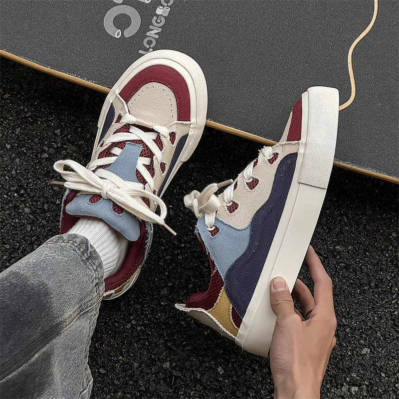 SUPEREDGE Cushioning, Impact Resistant, Abrasion Resistant Low Top Skateboard Shoes Men's-10