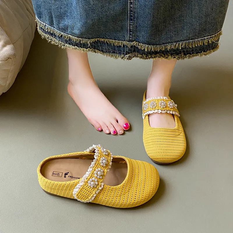 SUPEREDGE Odor Resistant Slip Resistant Closed Toe Slippers Women's-12