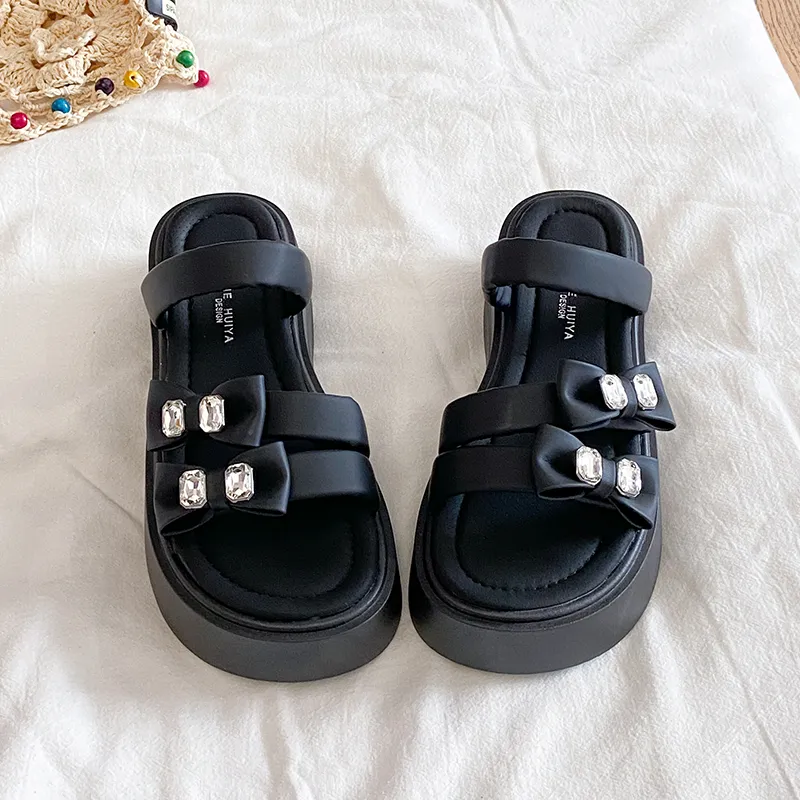 SUPEREDGE Quiet, Slip Resistant, Odor Resistant Slide Slippers Women's-2