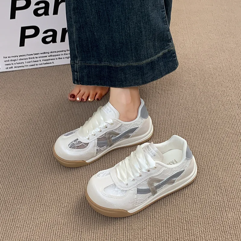 SUPEREDGE Breathable Lightweight Rebound Low Top Casual Shoes Women's-5