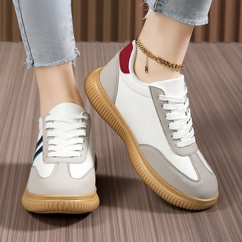 SUPEREDGE Slip Resistant And Breathable Low Top Skateboard Shoes Women's-9