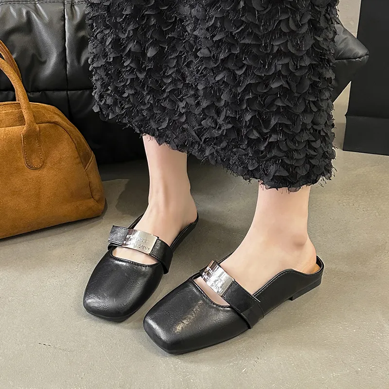 SUPEREDGE Quiet Abrasion Resistant Closed Toe Slippers Women's-13
