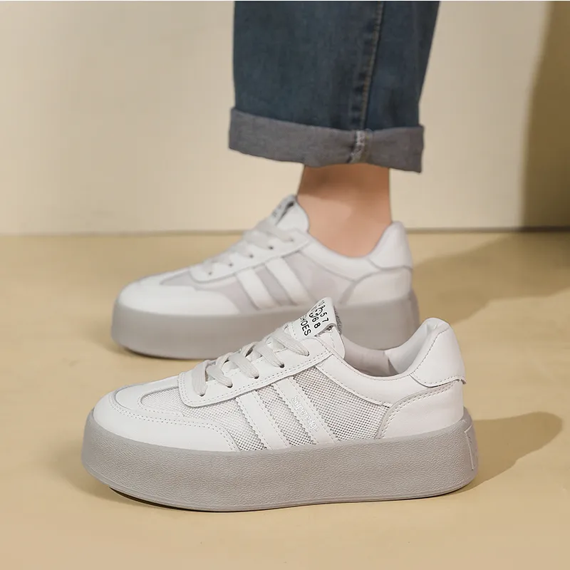 SUPEREDGE Breathable Lightweight Rebound Low Top Casual Shoes Women's-3