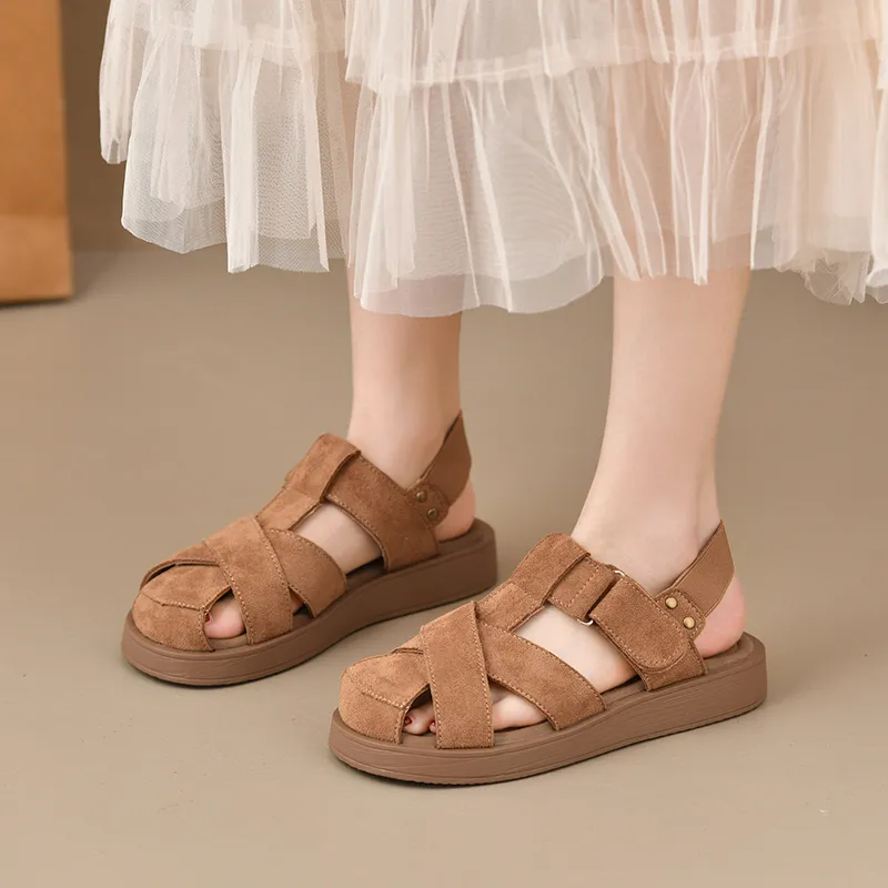 SUPEREDGE Roman Sandals 2.5cm Women's-6