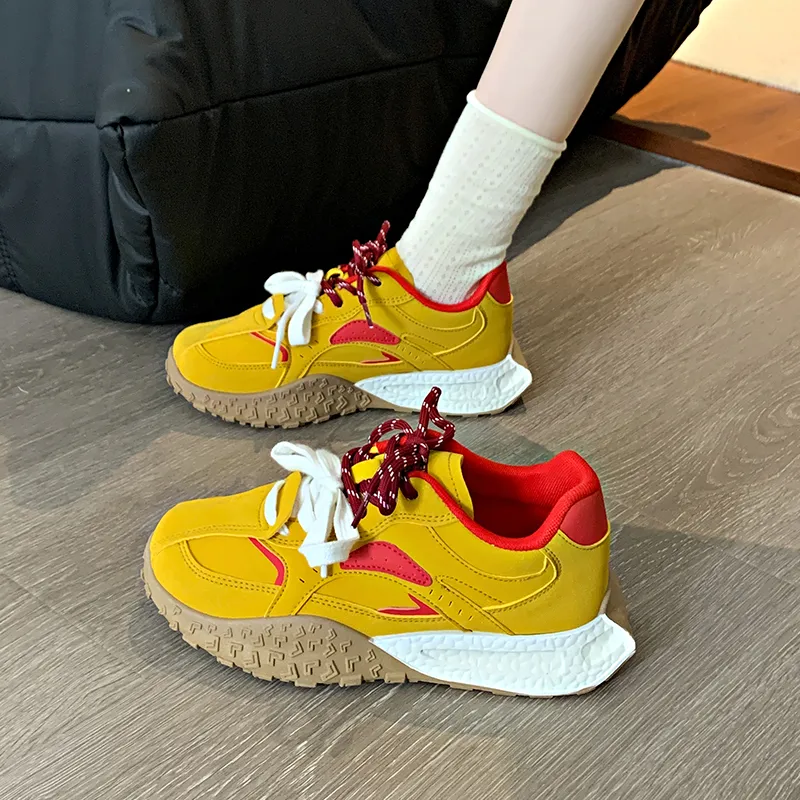 SUPEREDGE Anti Slip Wear Resistant Low Top Casual Shoes Women's-2