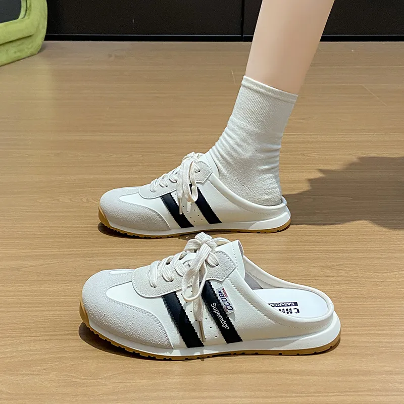 SUPEREDGE Quiet Abrasion Resistant Closed Toe Slippers Women's-2