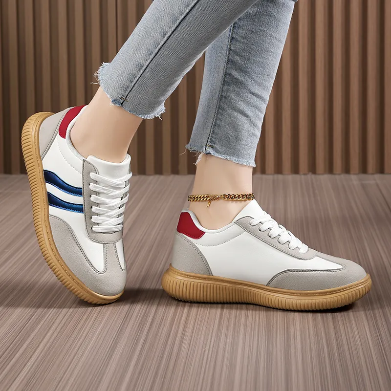 SUPEREDGE Slip Resistant And Breathable Low Top Skateboard Shoes Women's-7