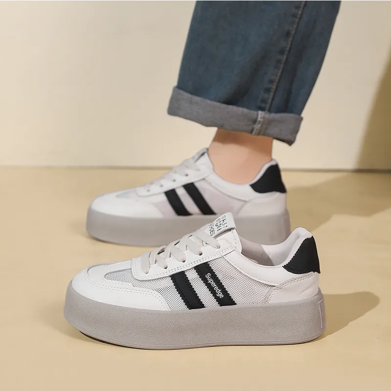 SUPEREDGE Breathable Lightweight Rebound Low Top Casual Shoes Women's-8