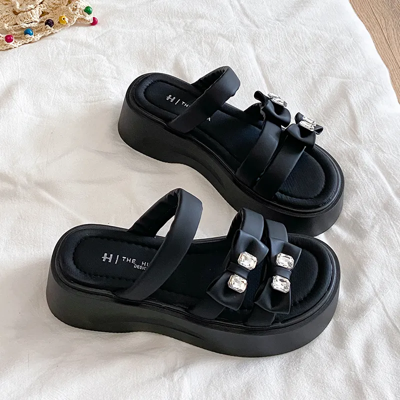 SUPEREDGE Quiet, Slip Resistant, Odor Resistant Slide Slippers Women's-3