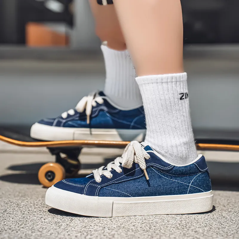 SUPEREDGE Abrasion Resistant Slip Resistant Low Top Skateboard Shoes Men's-13