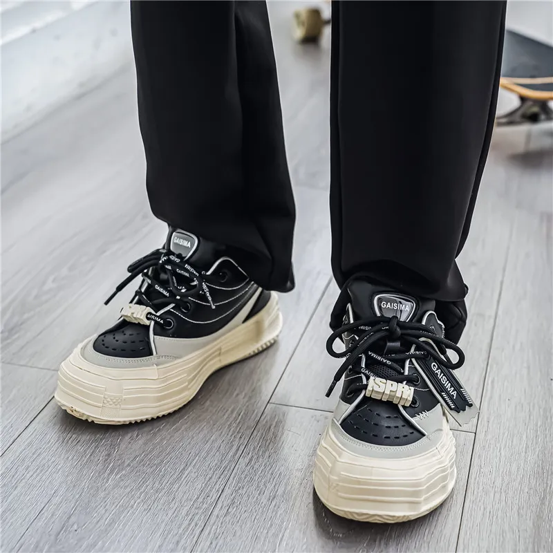 SUPEREDGE Coverage Slip Resistant And Abrasion Resistant Low Top Skateboard Shoes Men's-4