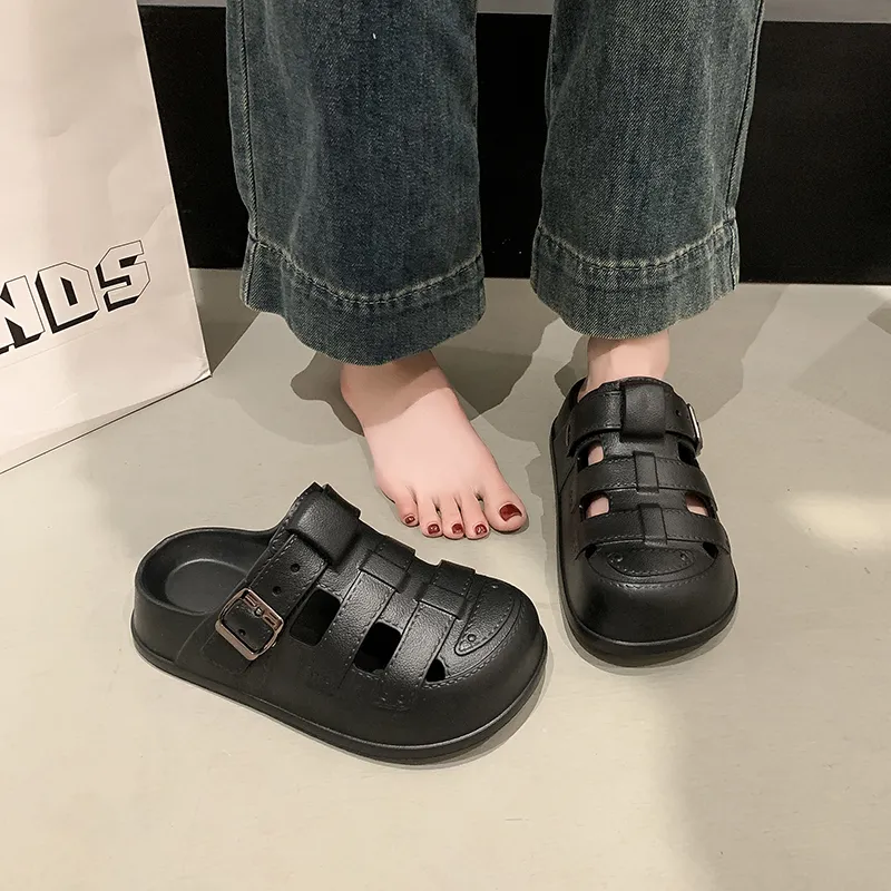 SUPEREDGE EVA Odor Resistant Slip Resistant Closed Toe Slippers Women's-6