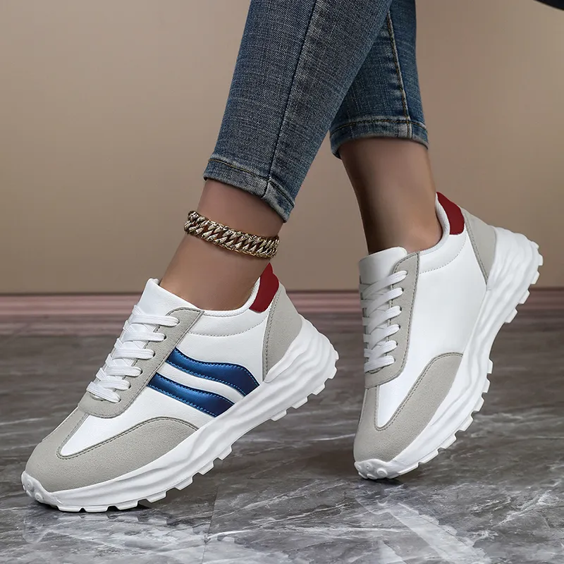 SUPEREDGE Breathable And Wear resistant Low Top Casual Shoes Women's-9