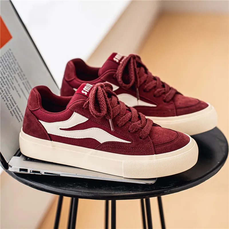 SUPEREDGE Cushioning, Impact Resistant, Abrasion Resistant Low Top Skateboard Shoes Unisex-9