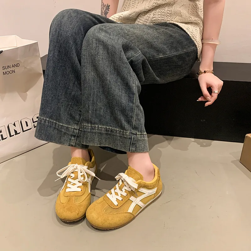 SUPEREDGE Breathable Lightweight Rebound Low Top Casual Shoes Women's-13