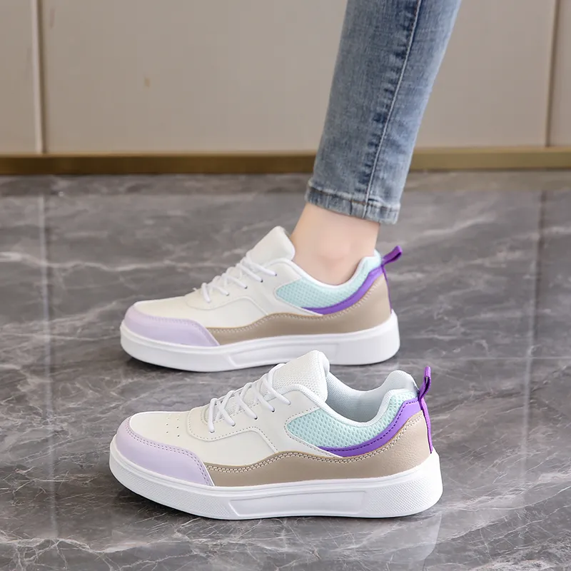 SUPEREDGE Breathable Coverage Waterproof Low Top Skateboard Shoes Women's-6