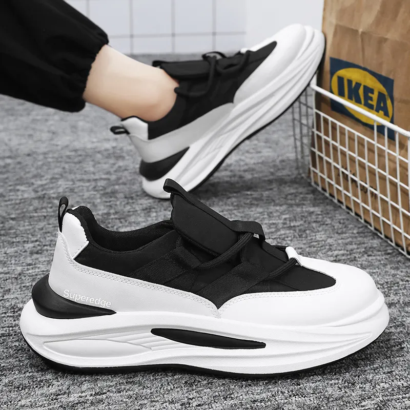 SUPEREDGE Slip Resistant And Abrasion Resistant Coverage Low Top Casual Shoes Men's-1
