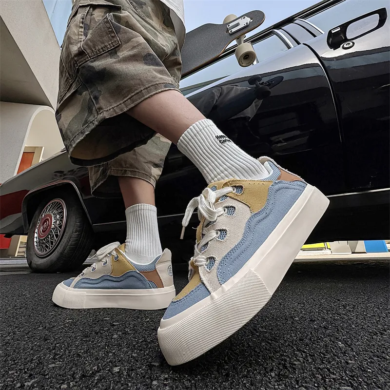 SUPEREDGE Cushioning, Impact Resistant, Abrasion Resistant Low Top Skateboard Shoes Men's-5